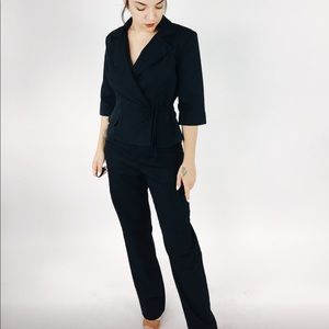 70’s Black Panther Pant Suit